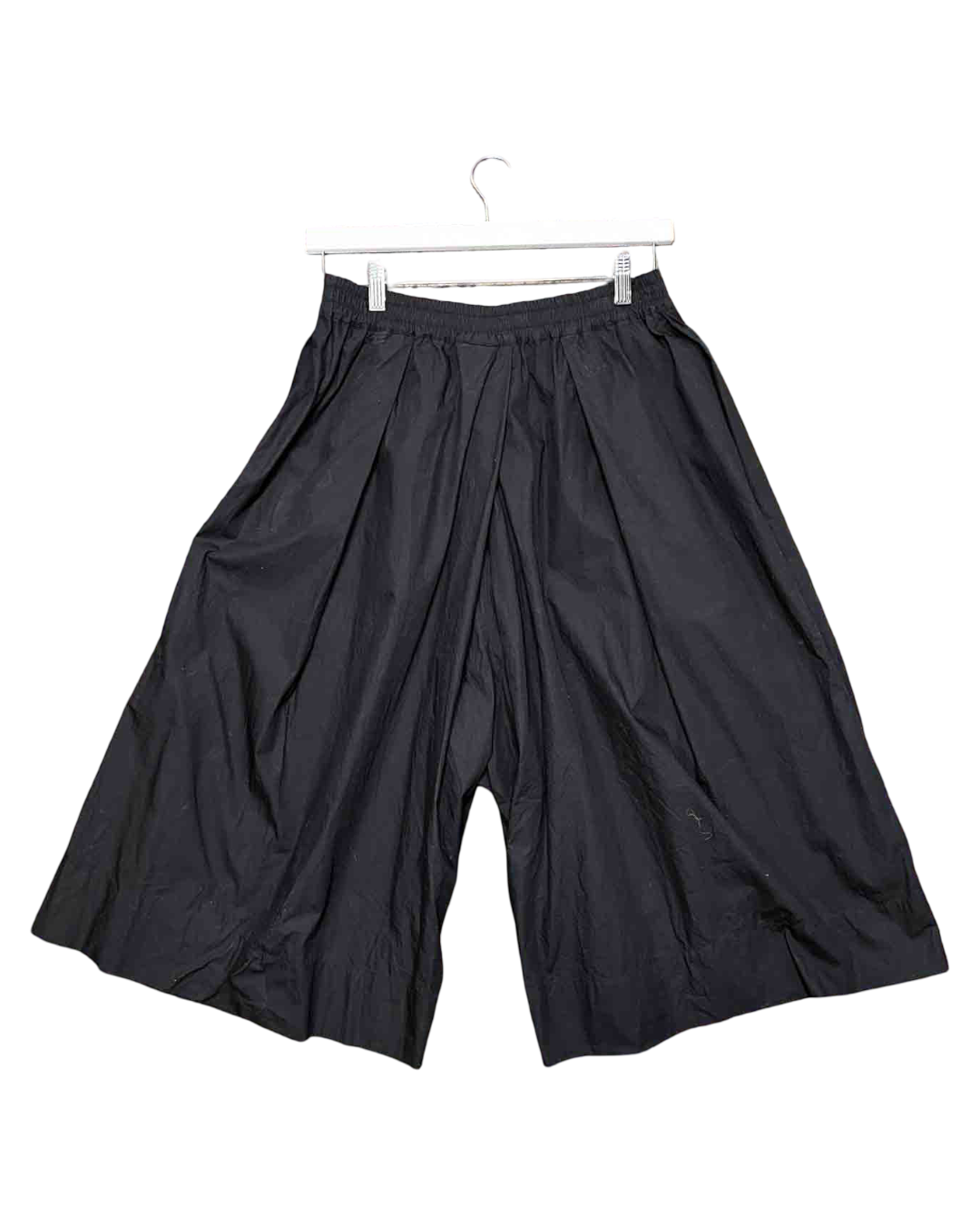 Size S | Kowtow Black Organic Cotton Culottes