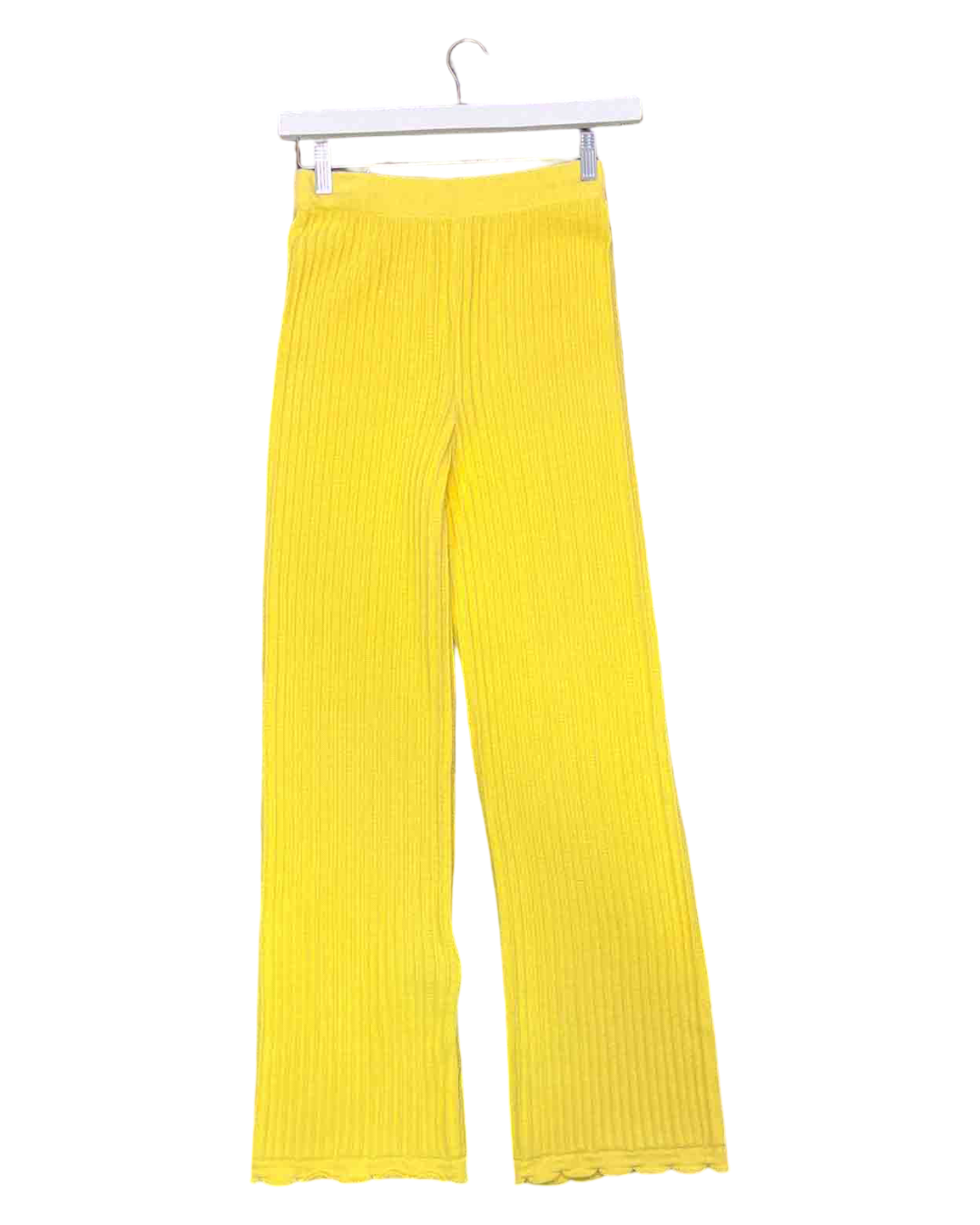 Size 8 | Arthur Yellow Knit Pants