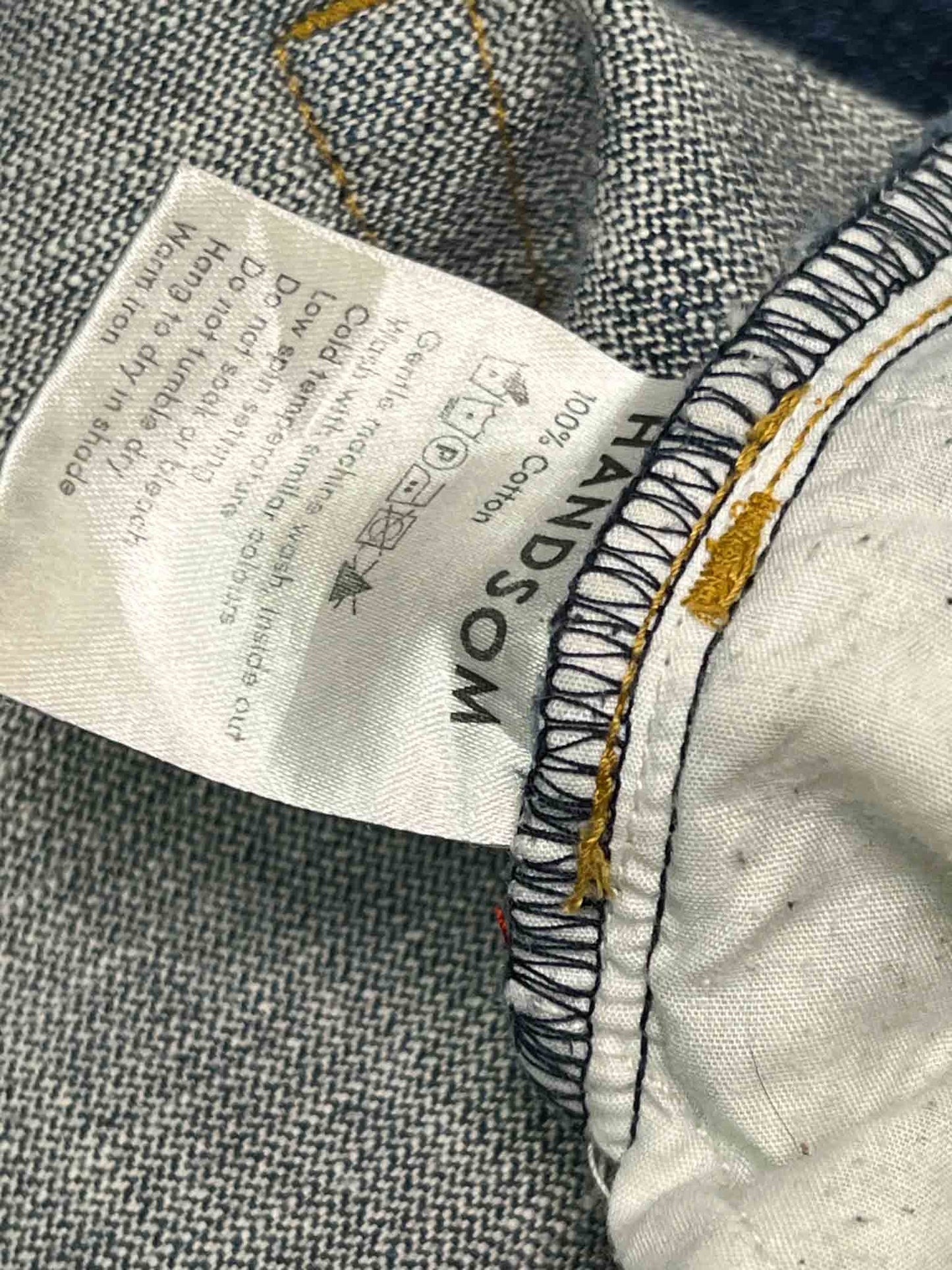 Size M | Handsom Indigo Stonewashed Jeans