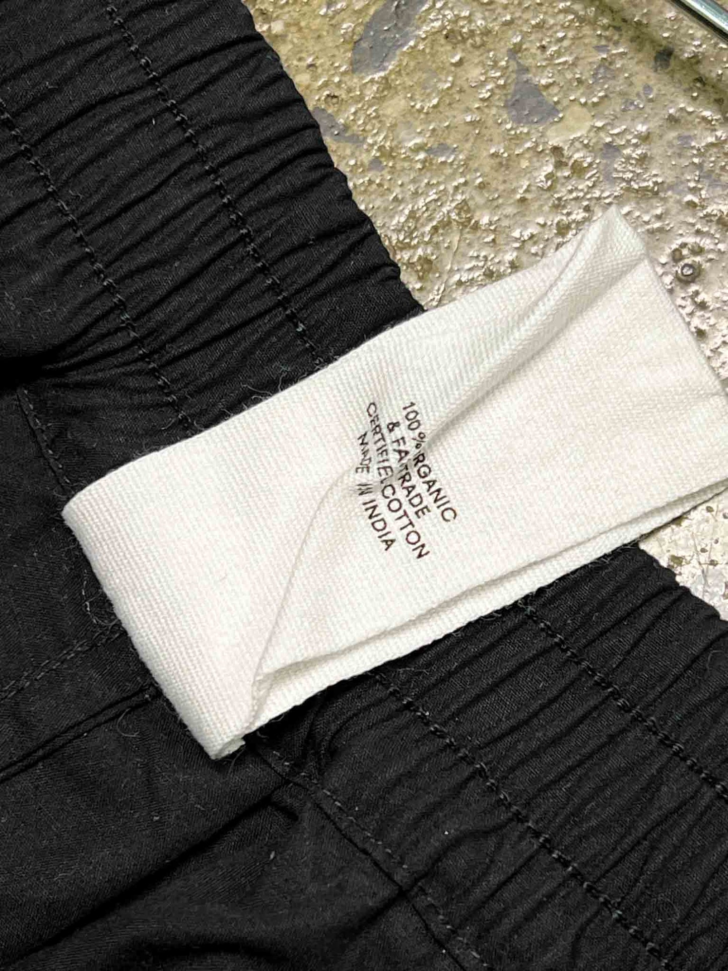 Size S | Kowtow Black Organic Cotton Culottes