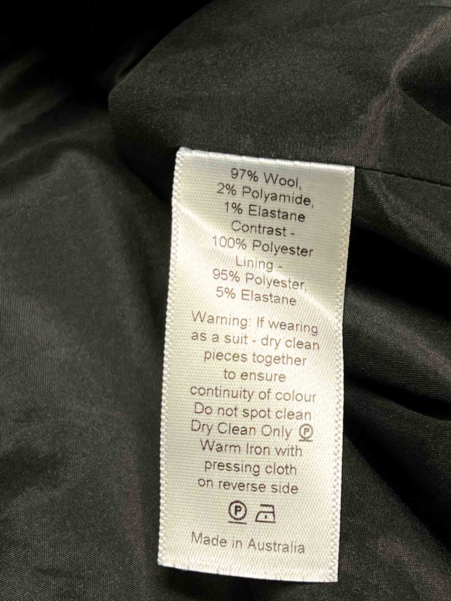 Szie 14 | Anna Thomas Grey Wool Midi Skirt