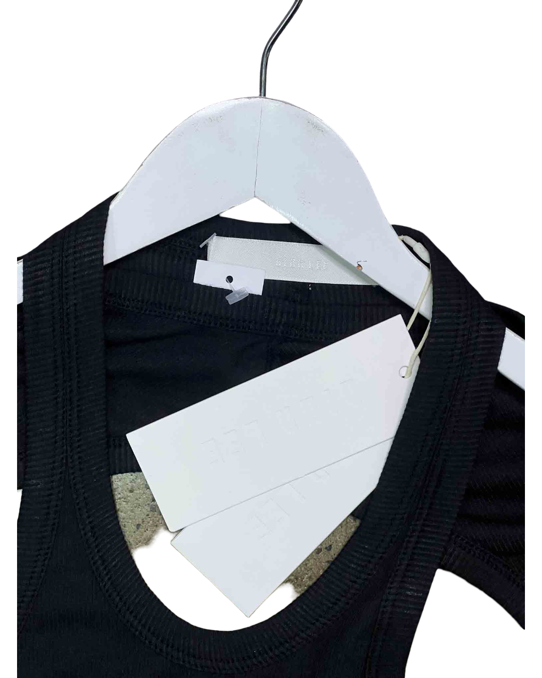 Size L |  Dion Lee Black Modular Open Back Top NWT