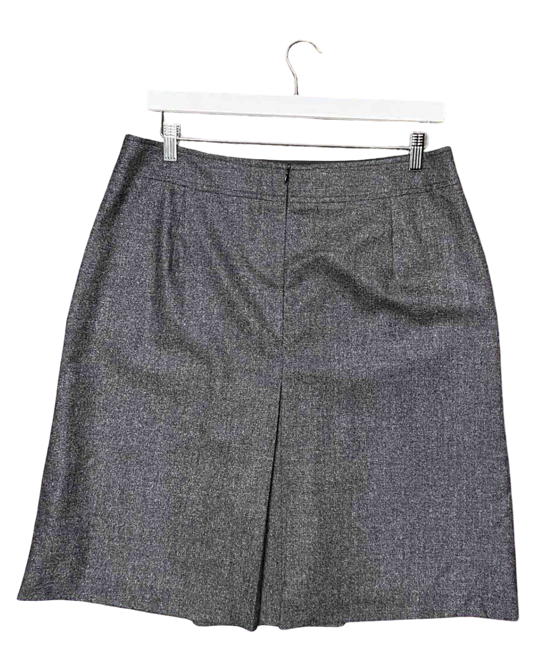 Szie 14 | Anna Thomas Grey Wool Midi Skirt