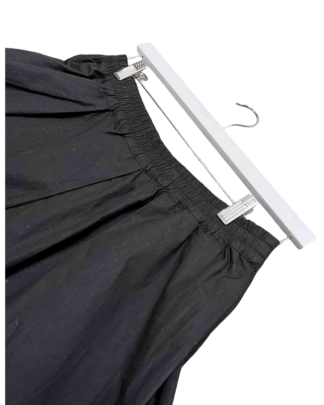 Size S | Kowtow Black Organic Cotton Culottes