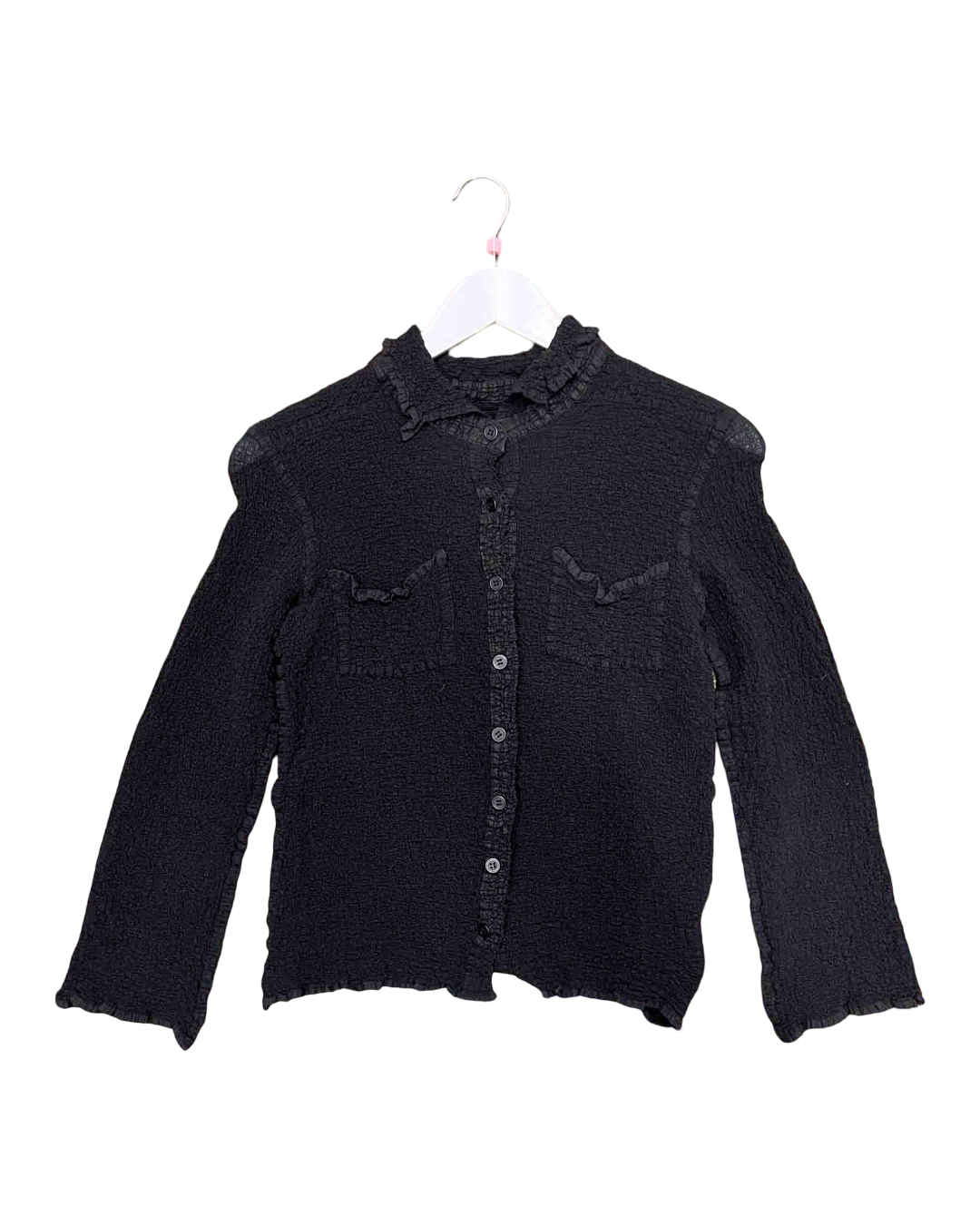 Size M | Issey Miyake ME Cauliflower Black Cardi