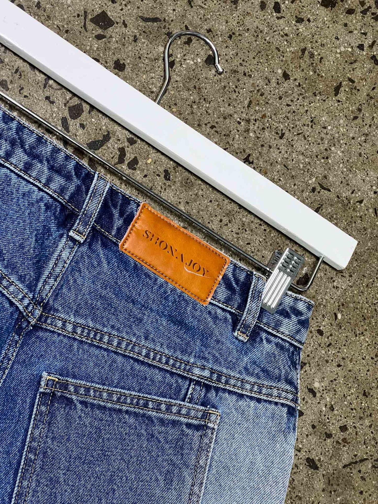 Size 8 | Shona Joy TwoTone Wide-Leg Jeans