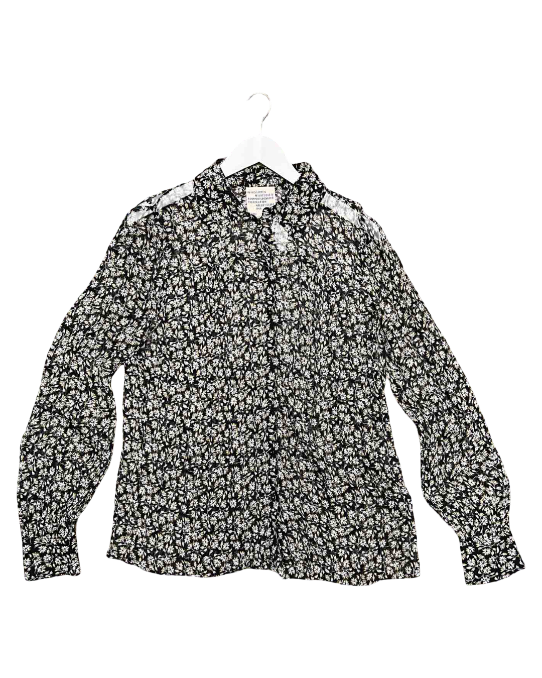 Size XL | Baum und Pferdgarten Floral Sheer Shirt