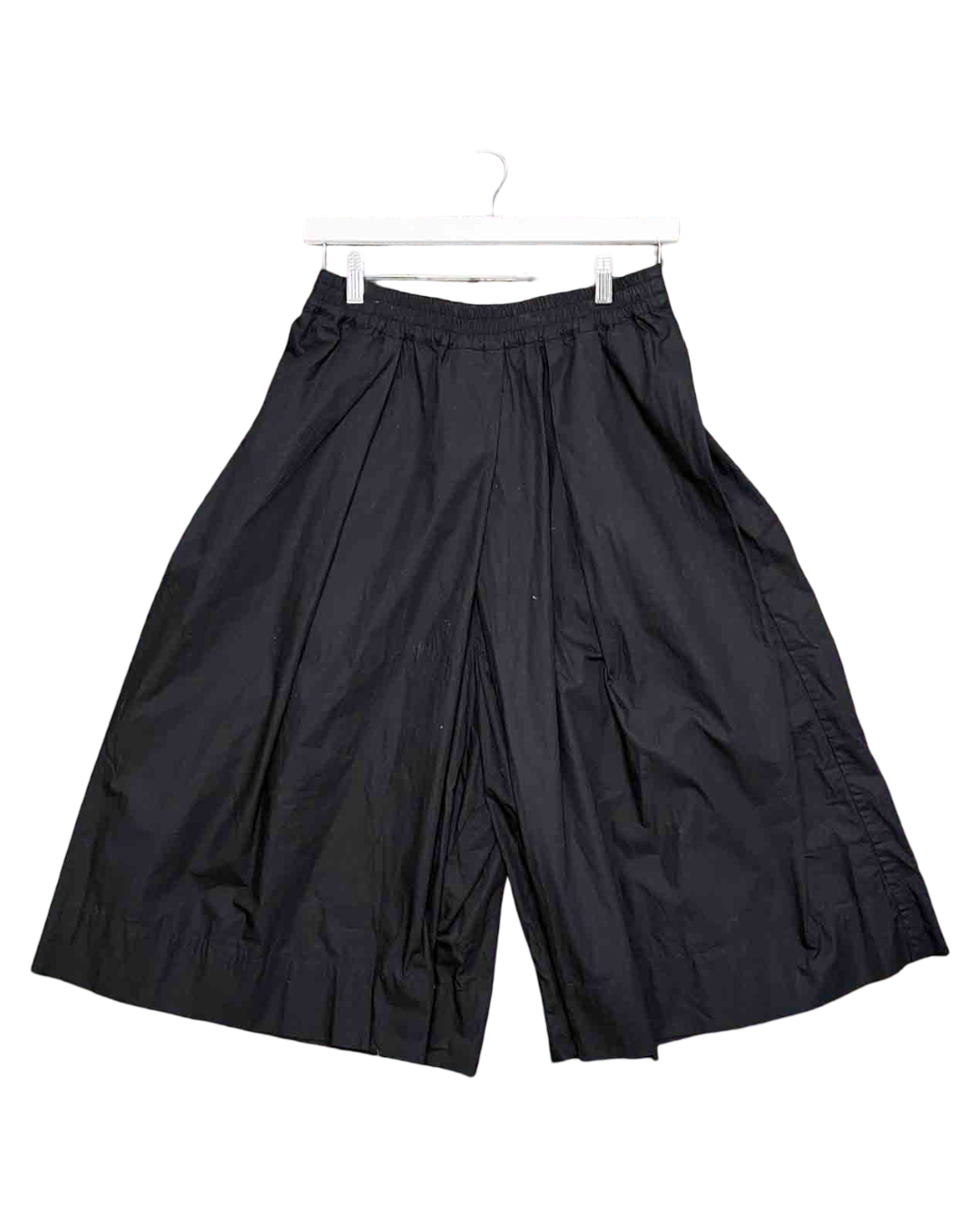 Size S | Kowtow Black Organic Cotton Culottes