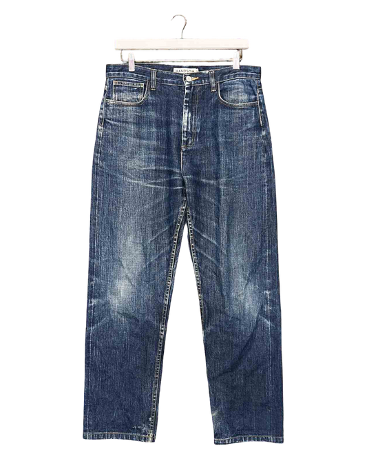 Size M | Handsom Indigo Stonewashed Jeans