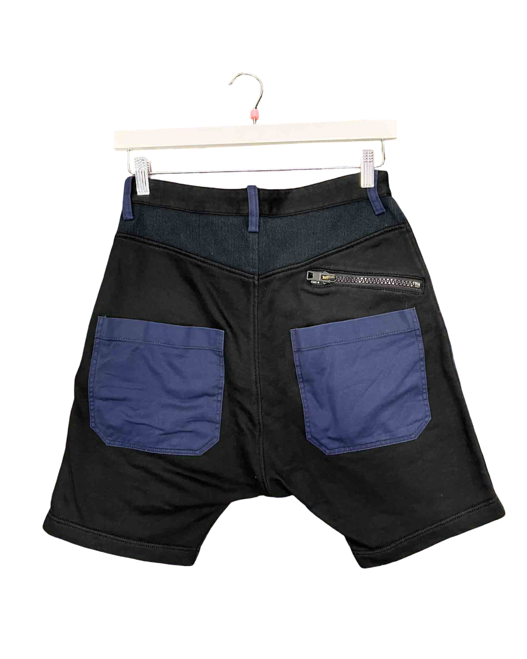 Size XS | Y-3 Black Drop Crotch Shorts