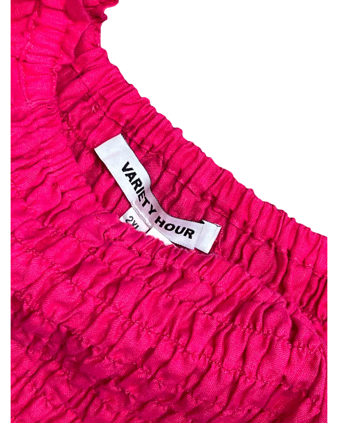 Size 2XL | Variety Hour Hot Pink Linen Token Dress