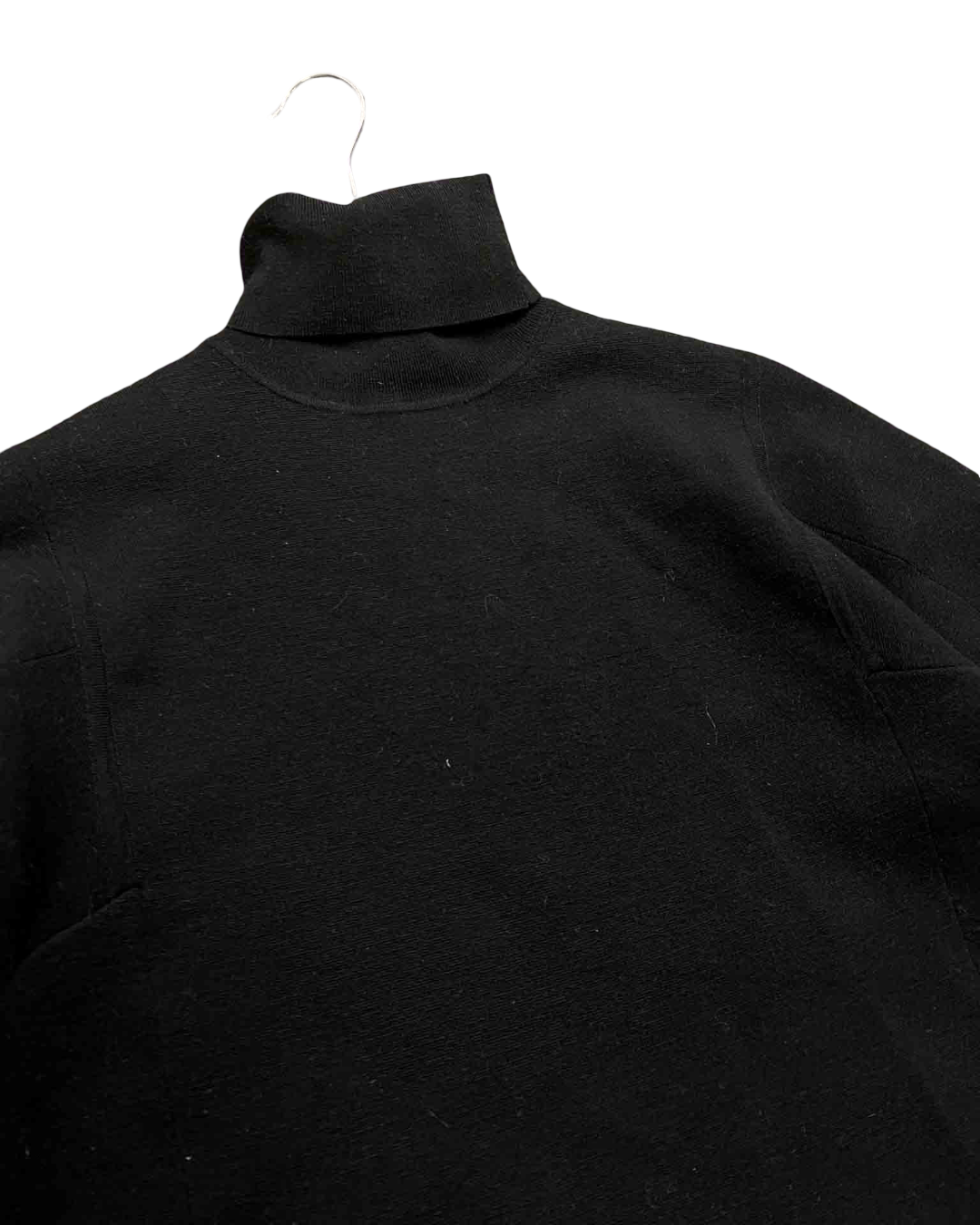 Size M/L | Scanlan Theodore Black Merino Wool Jumper