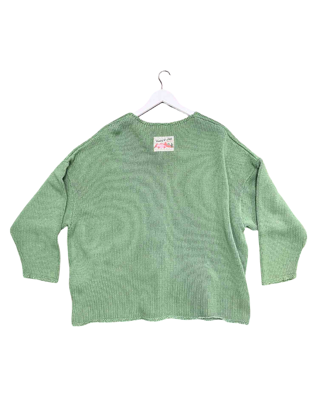 Size XL | Lucy & Yak Sage Organic Cotton Heavyweight Cardigan
