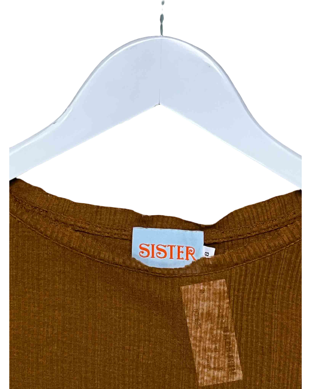 Size 8 | Sister Studios Ribbed Knit Top
