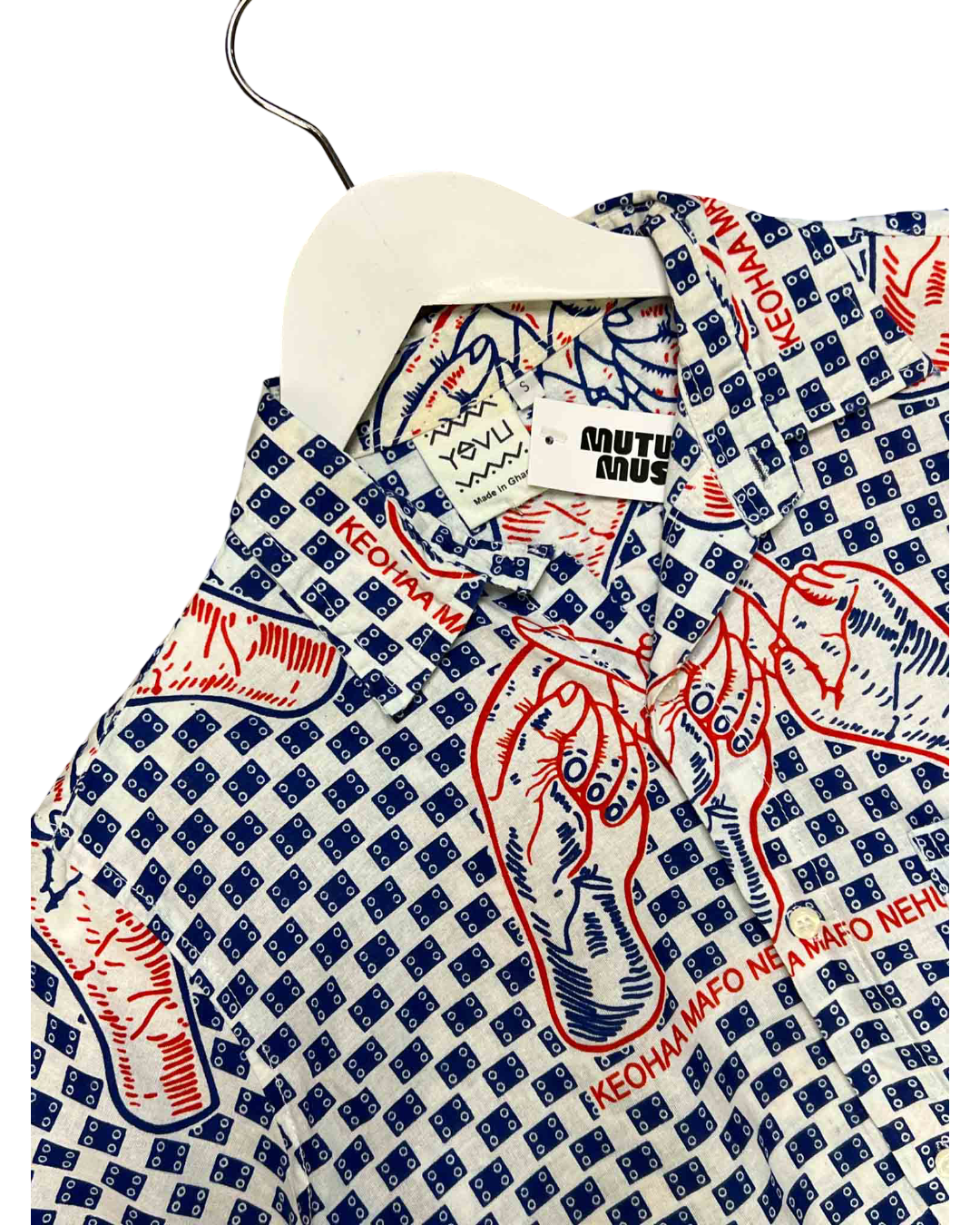 Size S | Yevu Graphic Printed Shirt