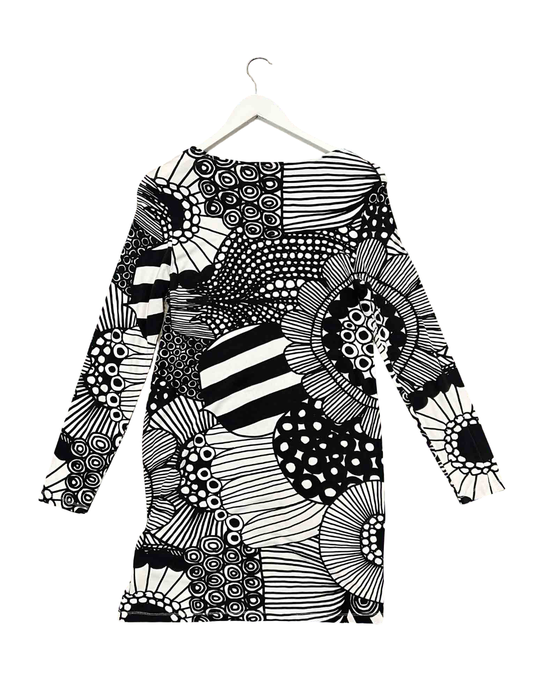 Size L | Marimekko Black/White Floral Dress
