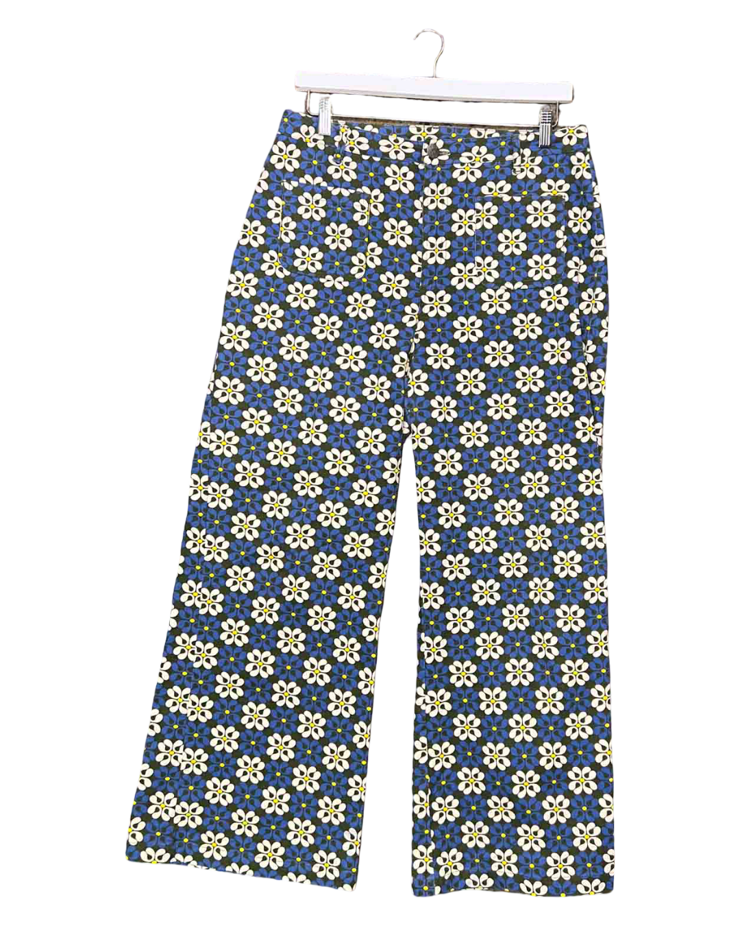 Size 14 (32) | Lucy & Yak Organic Cotton Ziggy Flared Pants