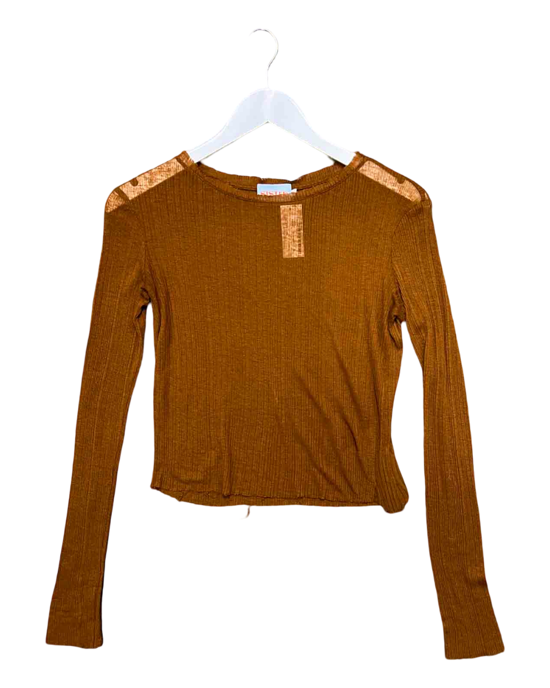 Size 8 | Sister Studios Ribbed Knit Top