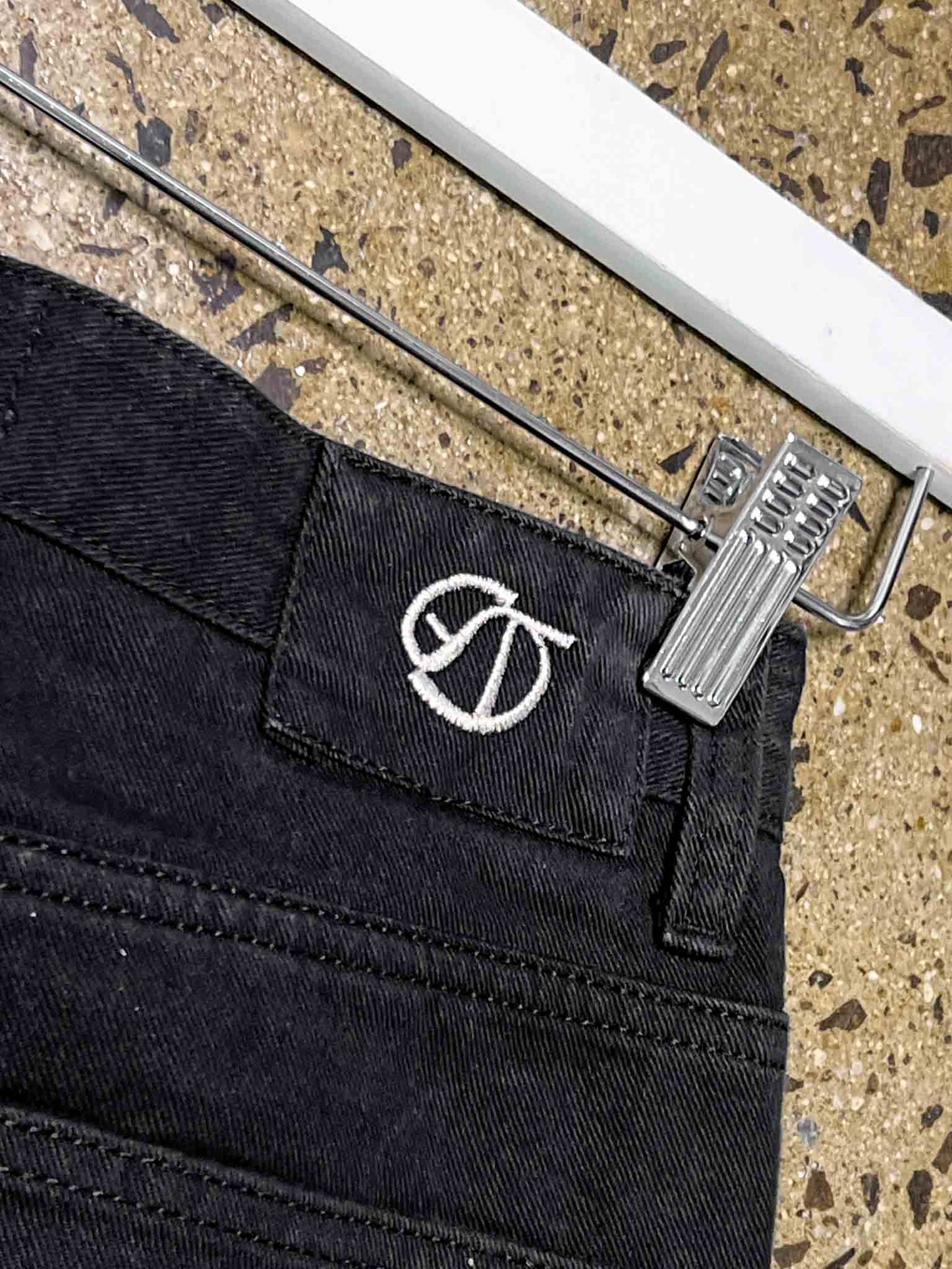 Size 28 | Soft Seoul Black Straight Leg Jeans