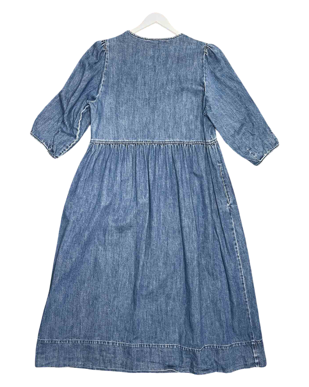 Size 16 | Oliver Bonas Blue Denim Midi Dress