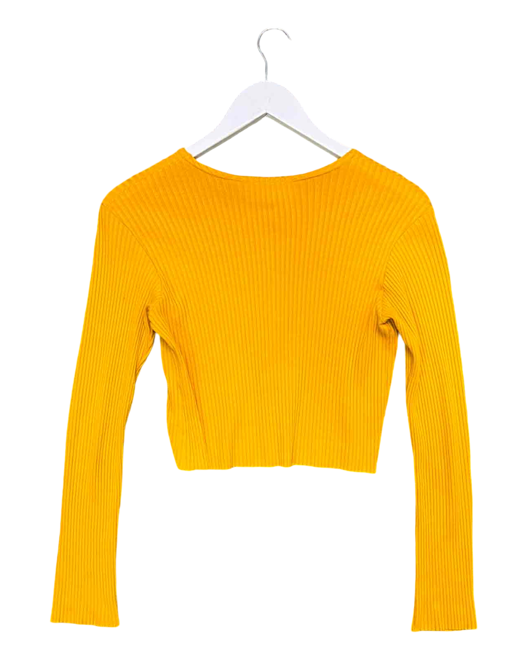 Size M | FME Yellow Ribbed Top