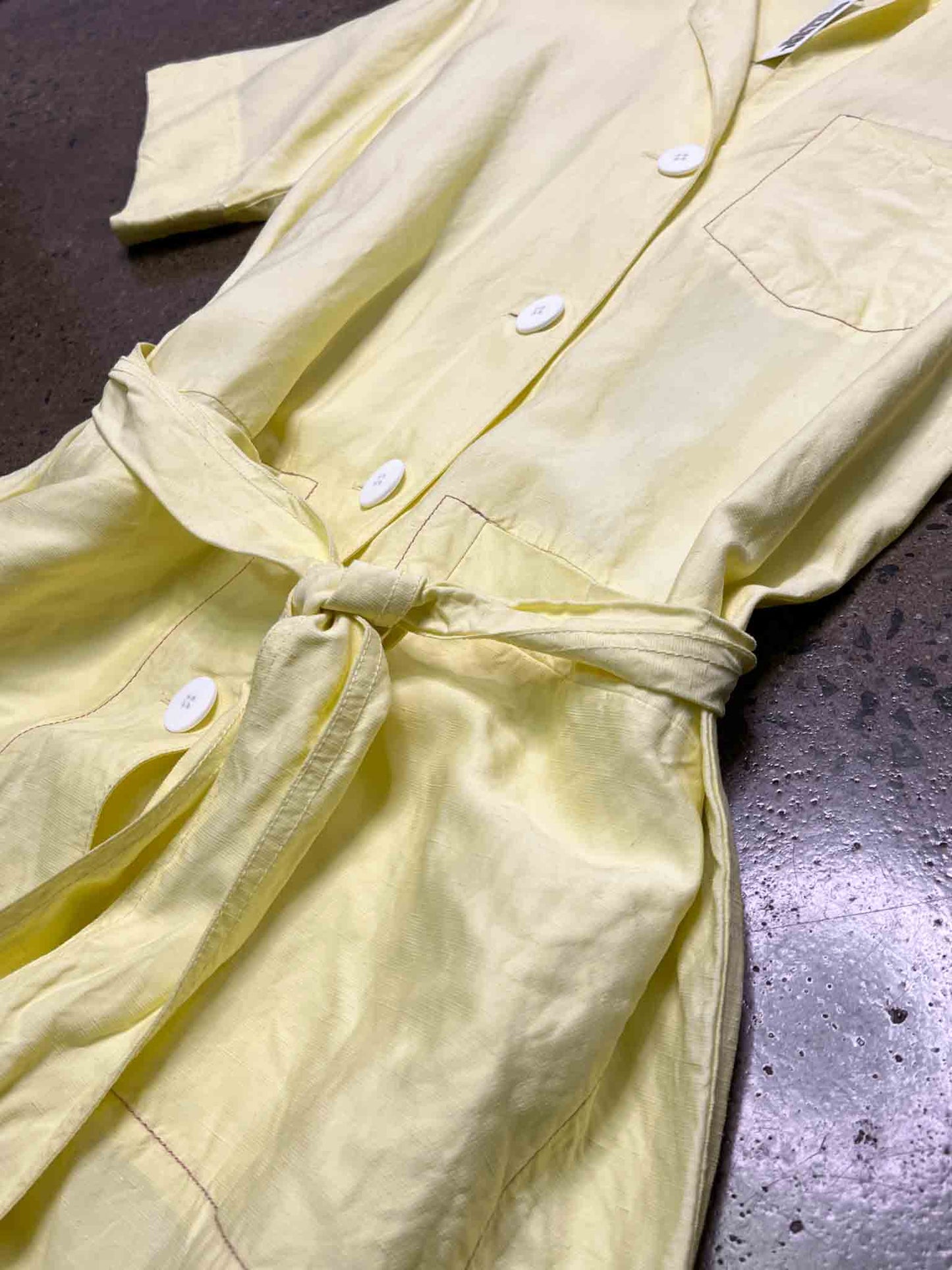 Size 0 (XS) | Lee Matthews Sparrow Shirt Midi Dress