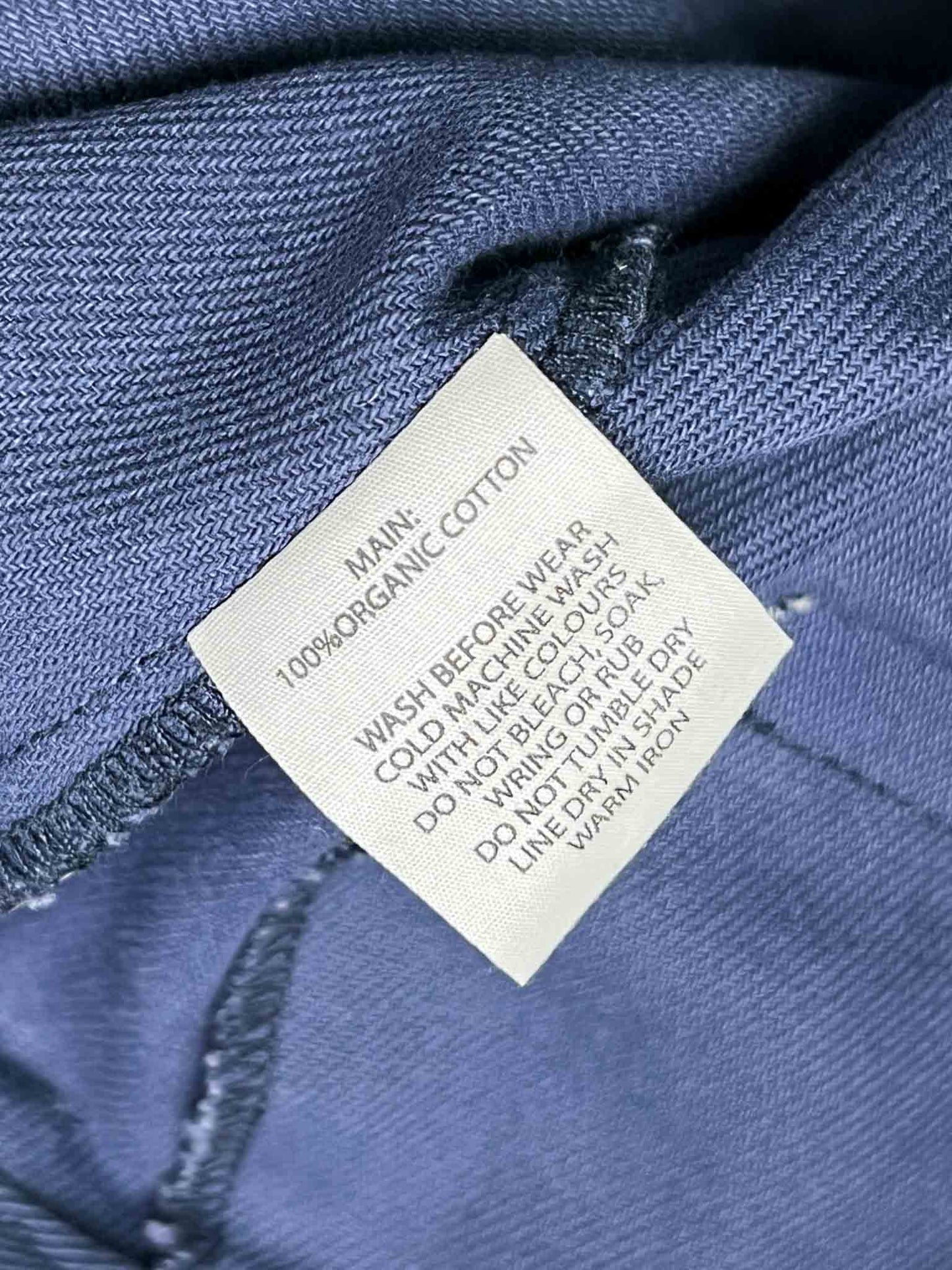 Size 16 | Aere Blue Organic Cotton Pants