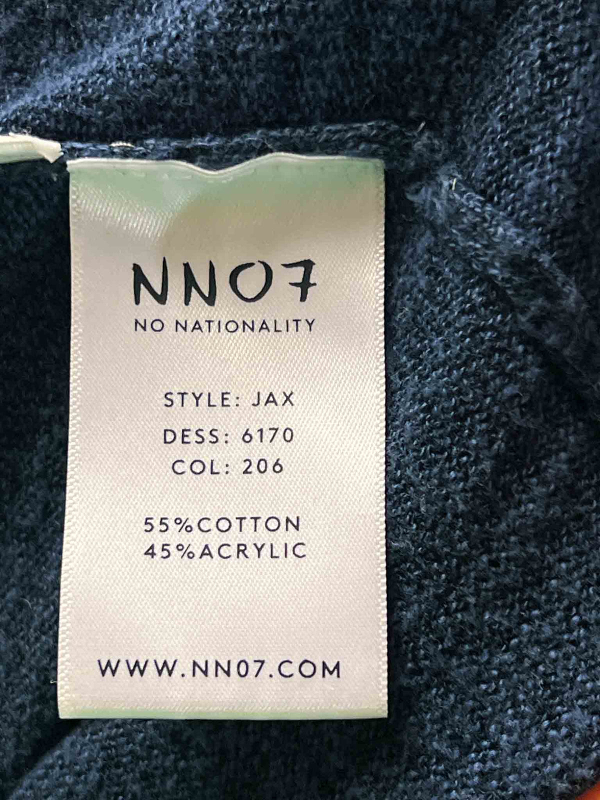 Size L | NN07 Blue Marle Light Knit Jumper