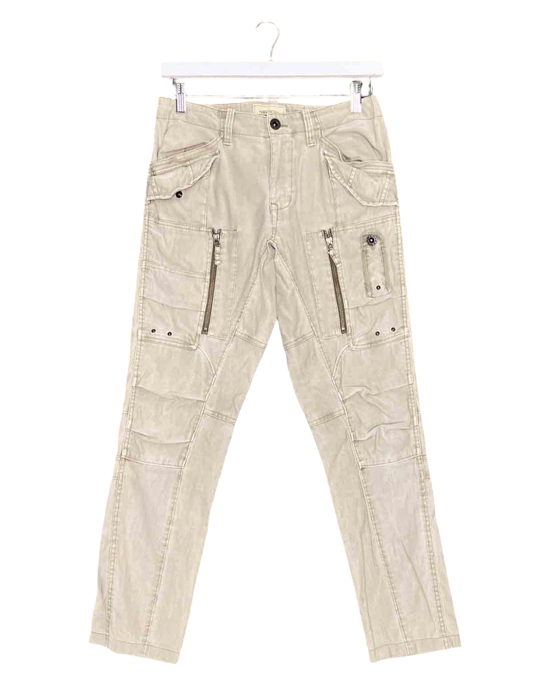 Size M | Avirex Beige Cotton Military Pants