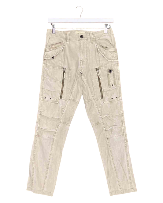 Size M | Avirex Beige Cotton Military Pants