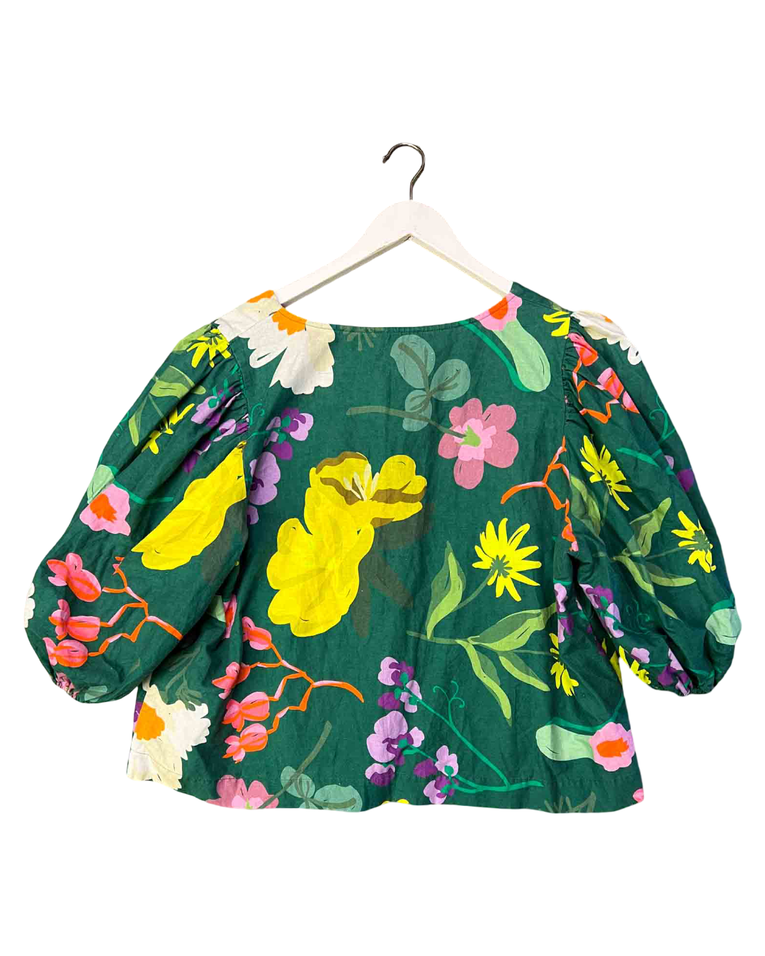 Size 20 | Obus Green Floral Top