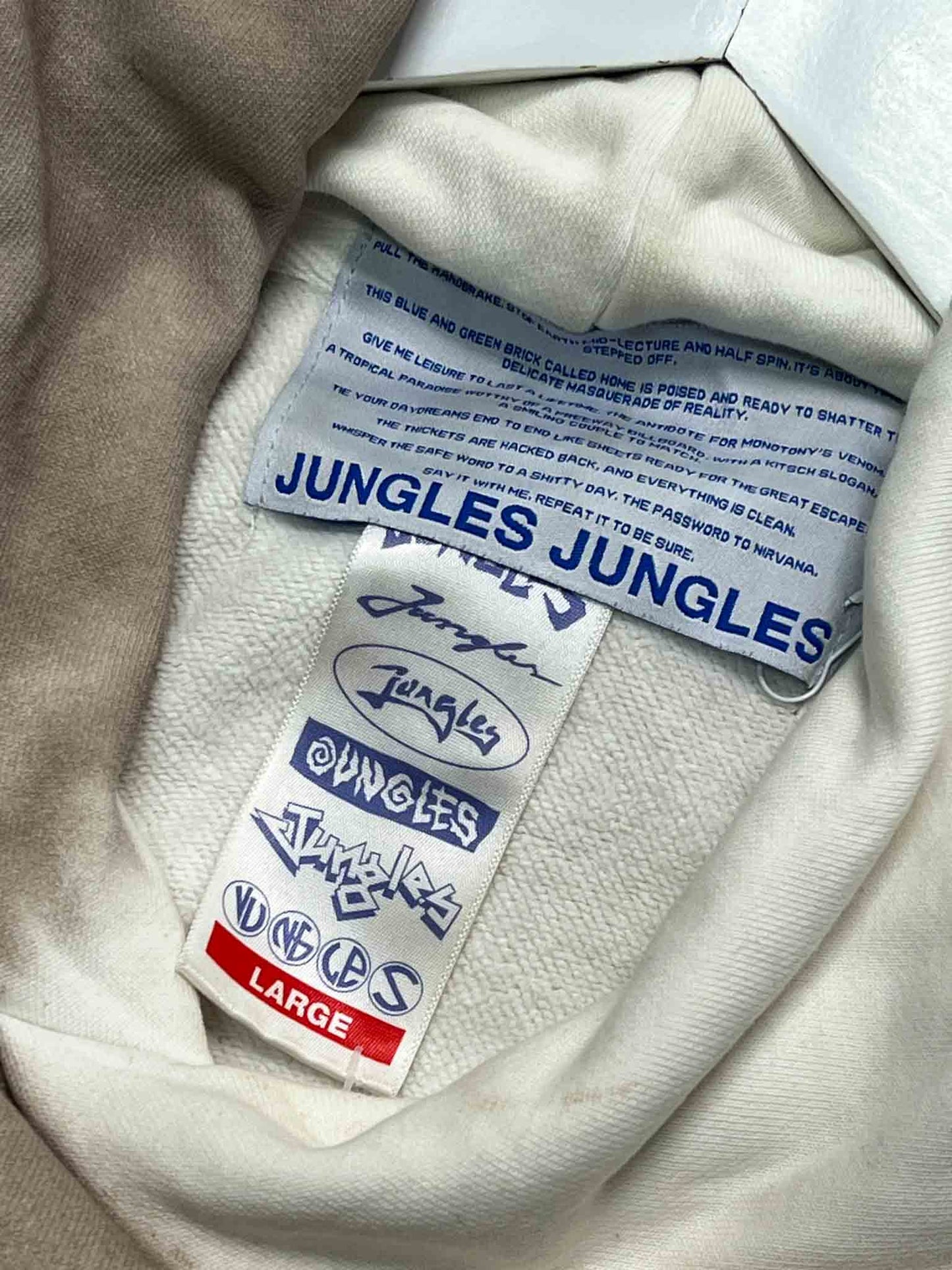 Size L | Jungles Jungles Spray Desire Hoodie