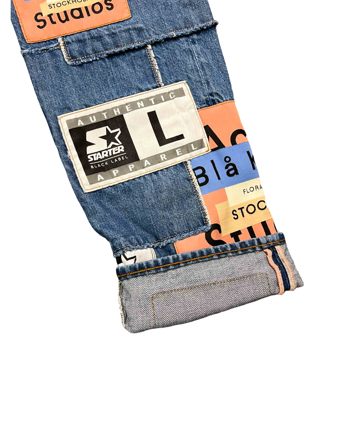 Size 30" | Acne Studios x Starter Patchwork Jeans