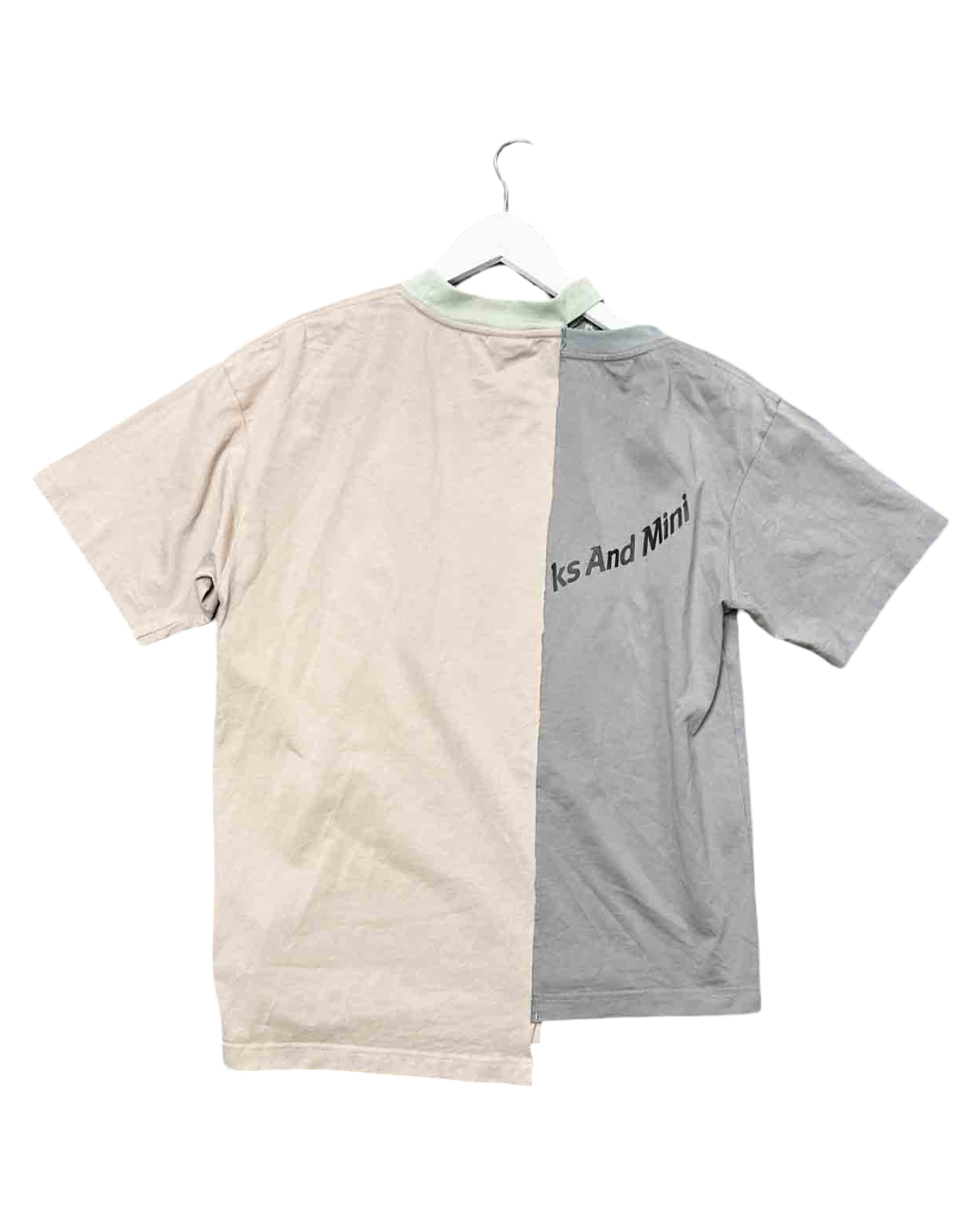 Size S | PAM ColourBlock Spliyt Graphic Crewneck T-shirt
