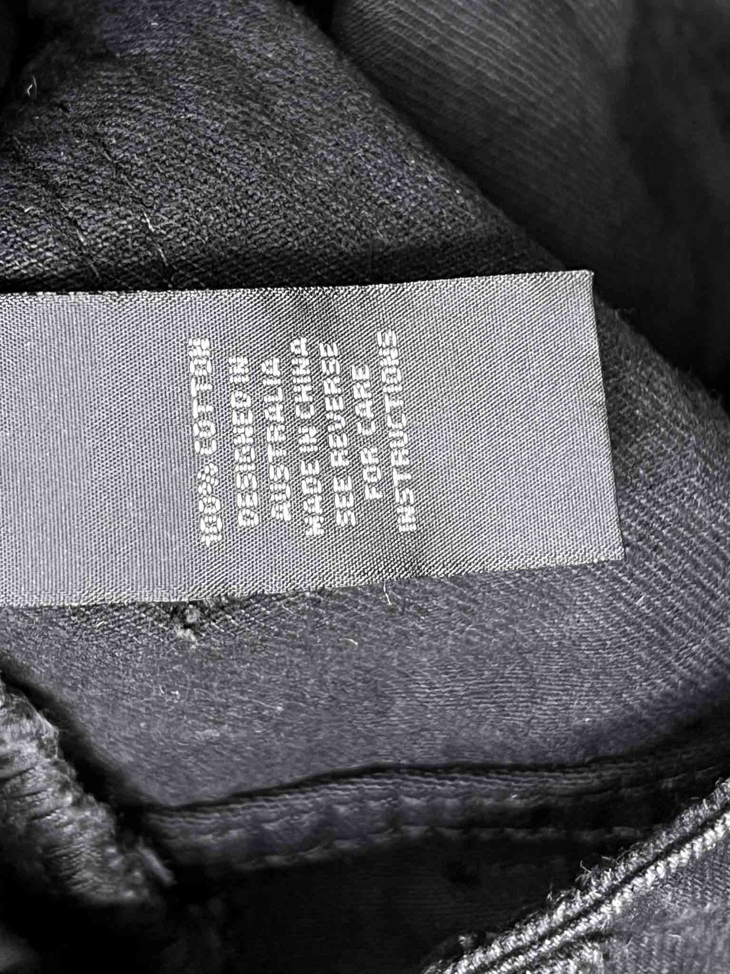 Size S | Alpha60 Black High Waisted Jeans