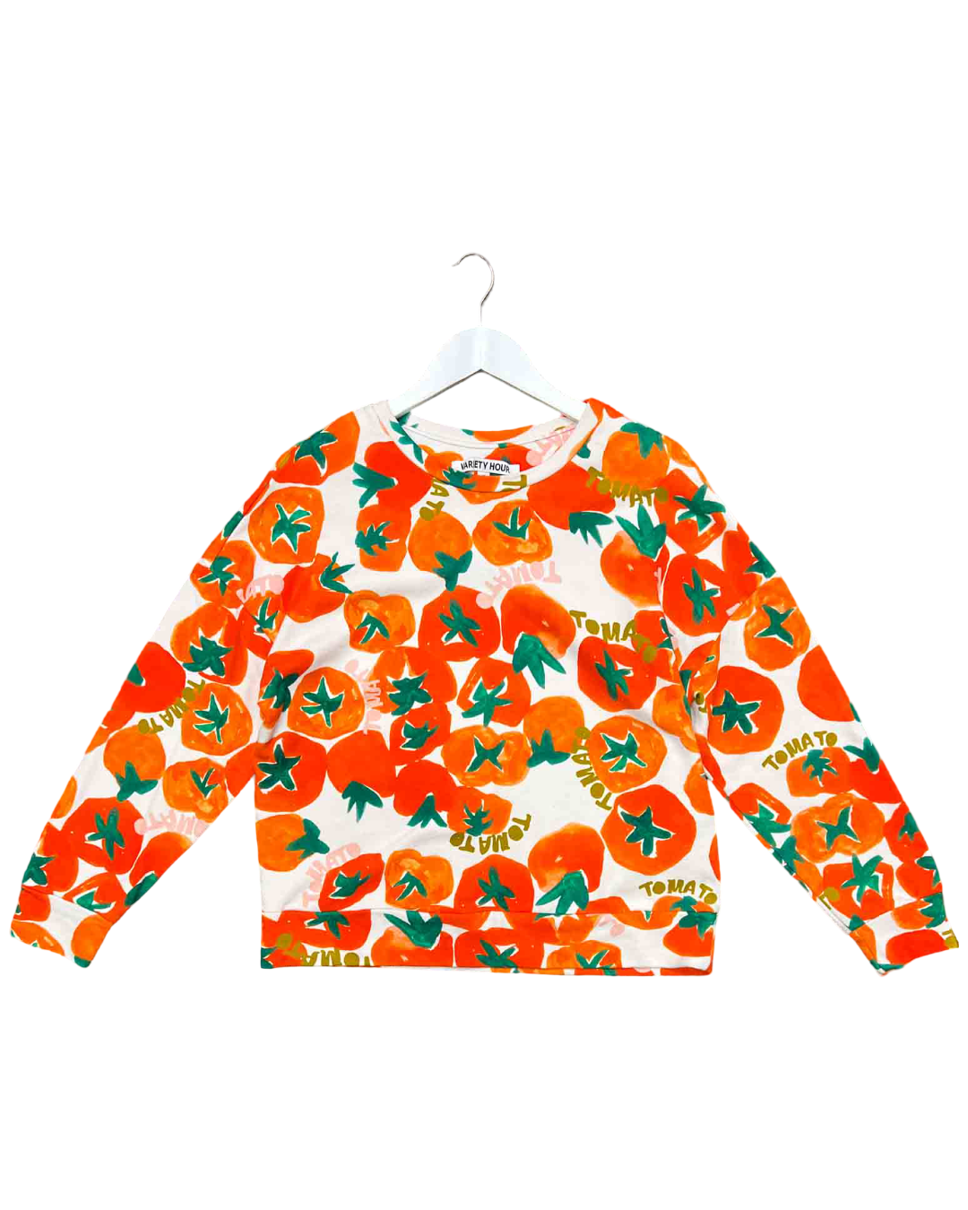 Size M | Variety Hour Tomato Print Jumper