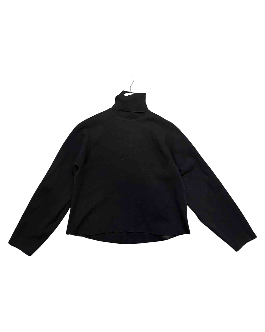Size M/L | Scanlan Theodore Black Merino Wool Jumper
