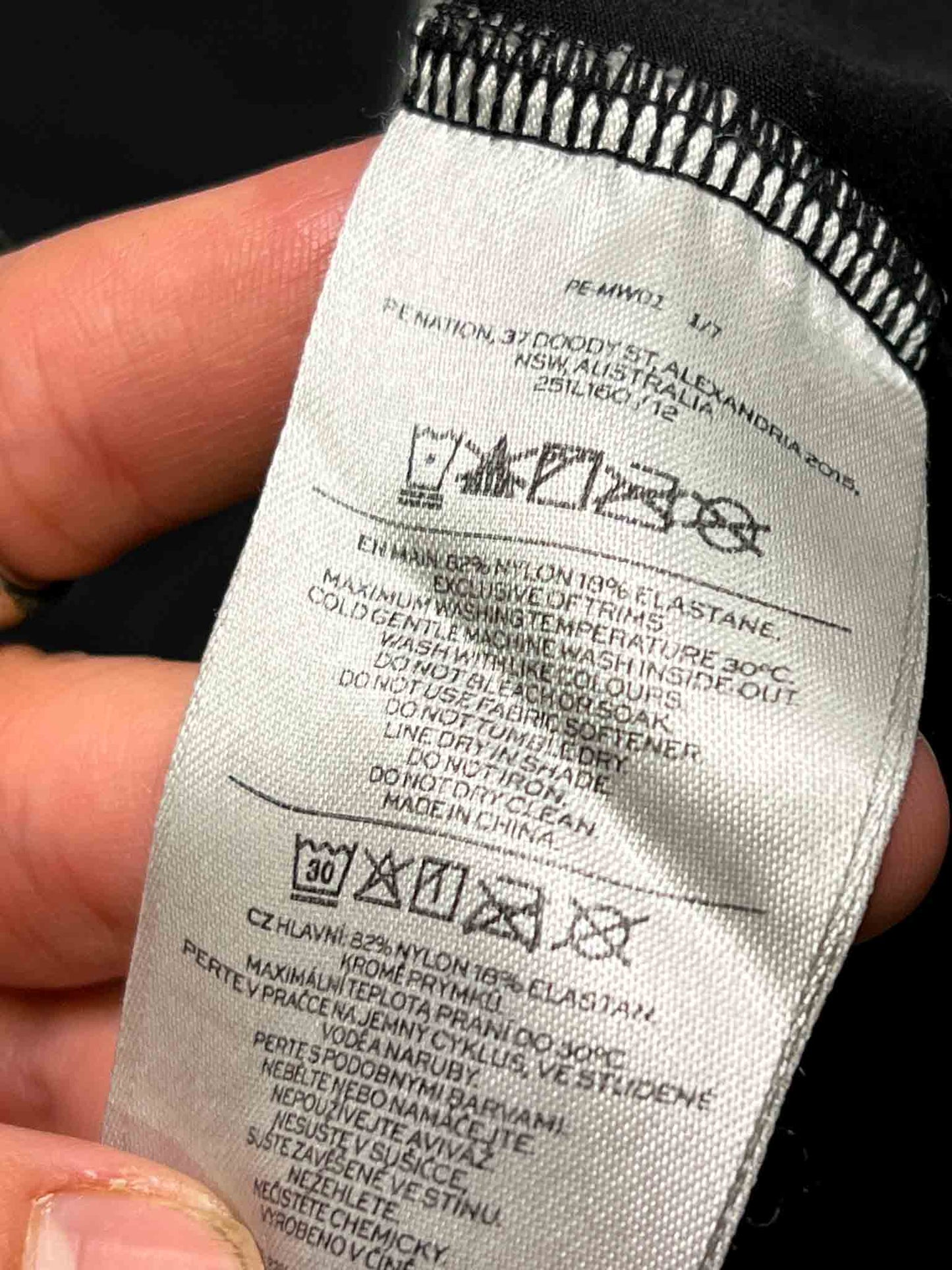 Size M | P.E Nation Routine Quarter Zip Long Sleeve Top