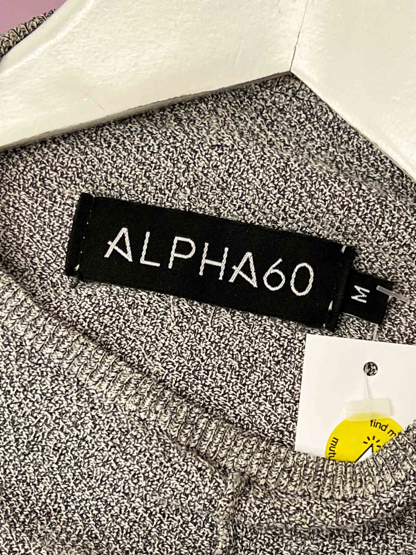 Size M | Alpha60 Long-Sleeve Microknit Top