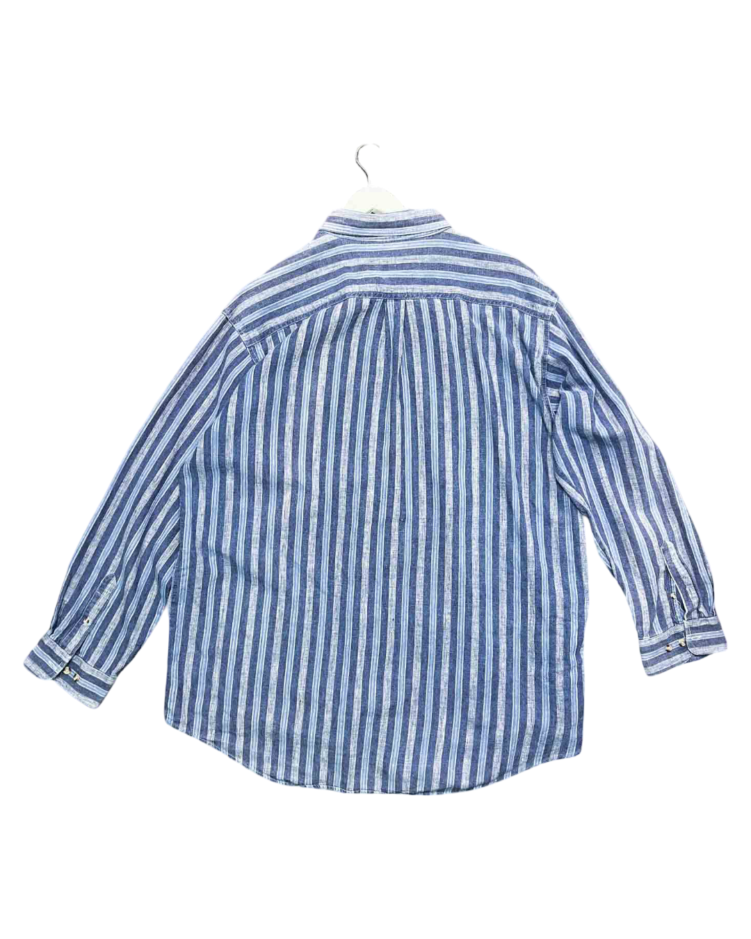 Size 2XL | Advent Striped Blue Shirt