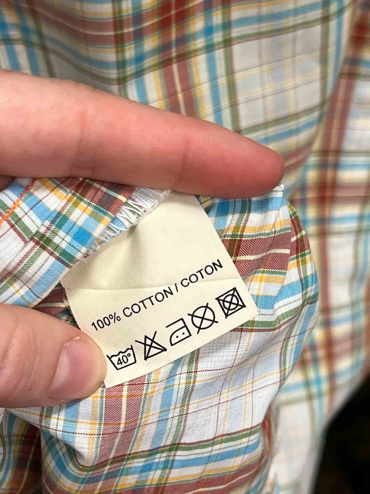 Size M | Nudie Jeans Plaid Shirt