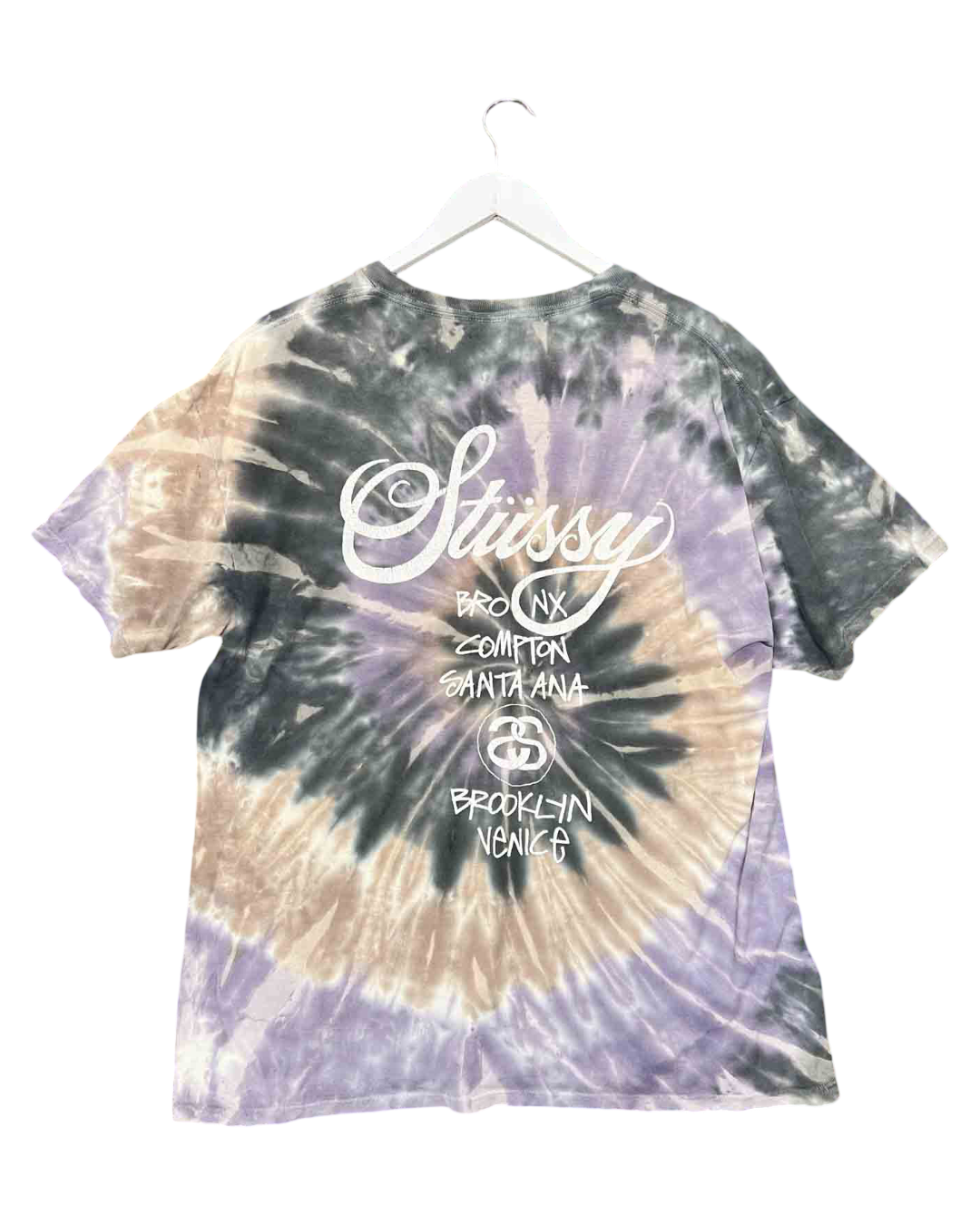 Size L | Stüssy World Tour Tie-Dye T-shirt