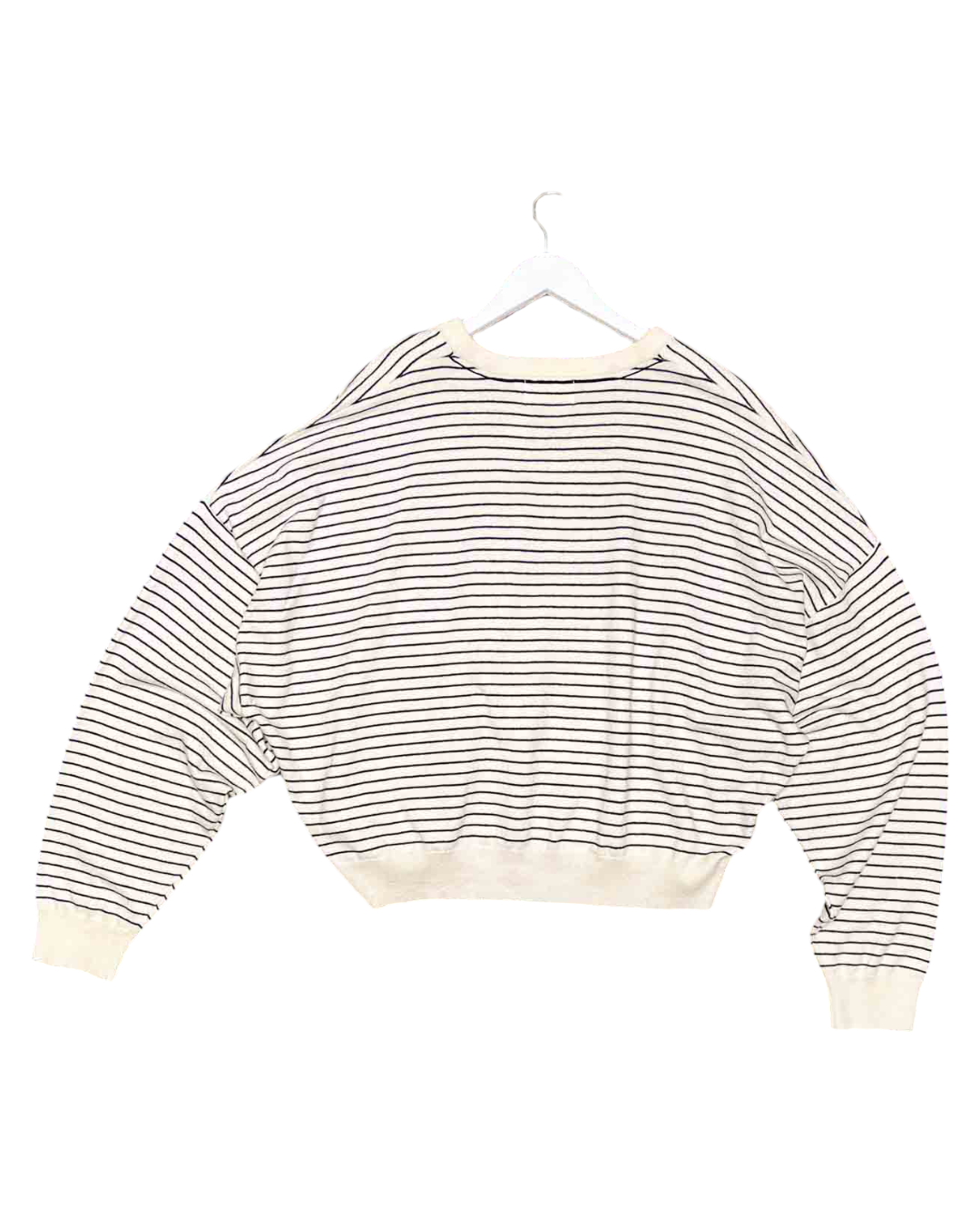 Size 3 (12) | Bassike Cotton & Merino Wool Striped Jumper