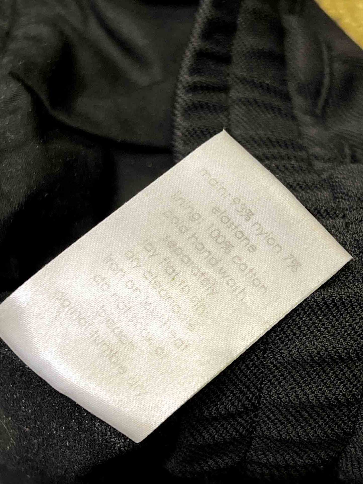 Size 2 (M) | Bassike Black/White Track Pants