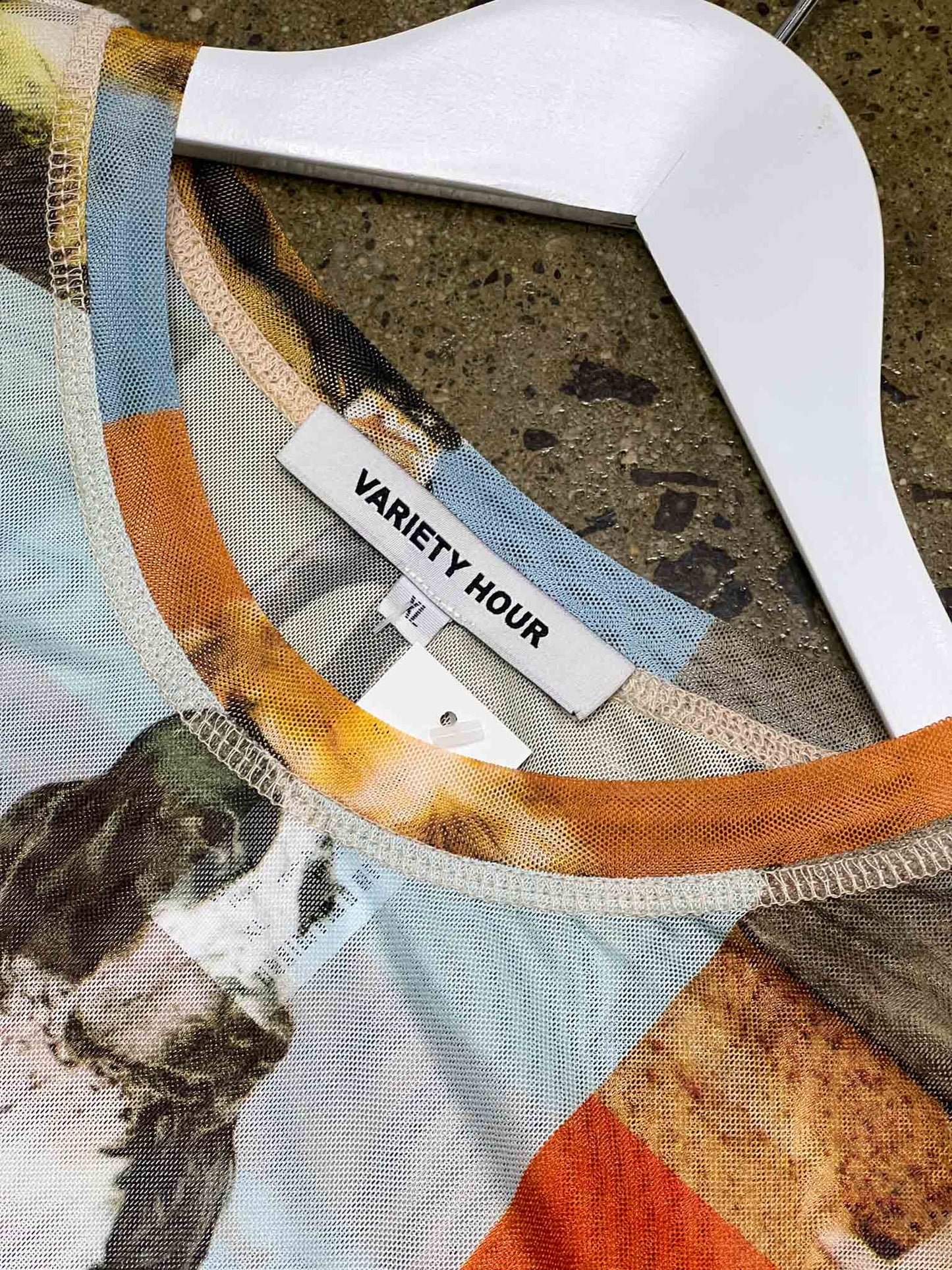 Size XL | Variety Hour Best Friend Field Mesh Top