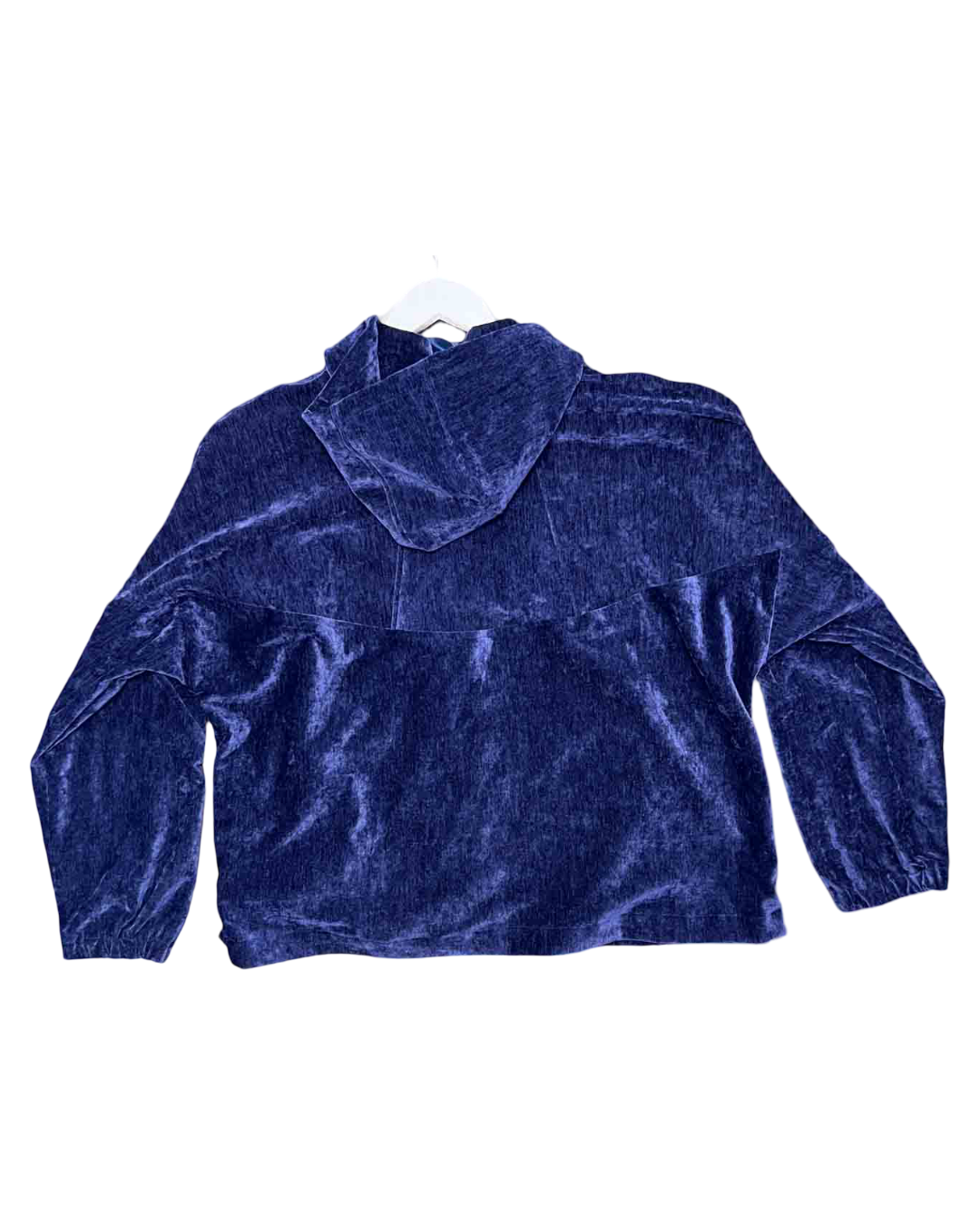 Size XL | Bounce Navy Chenille Hooded Jacket