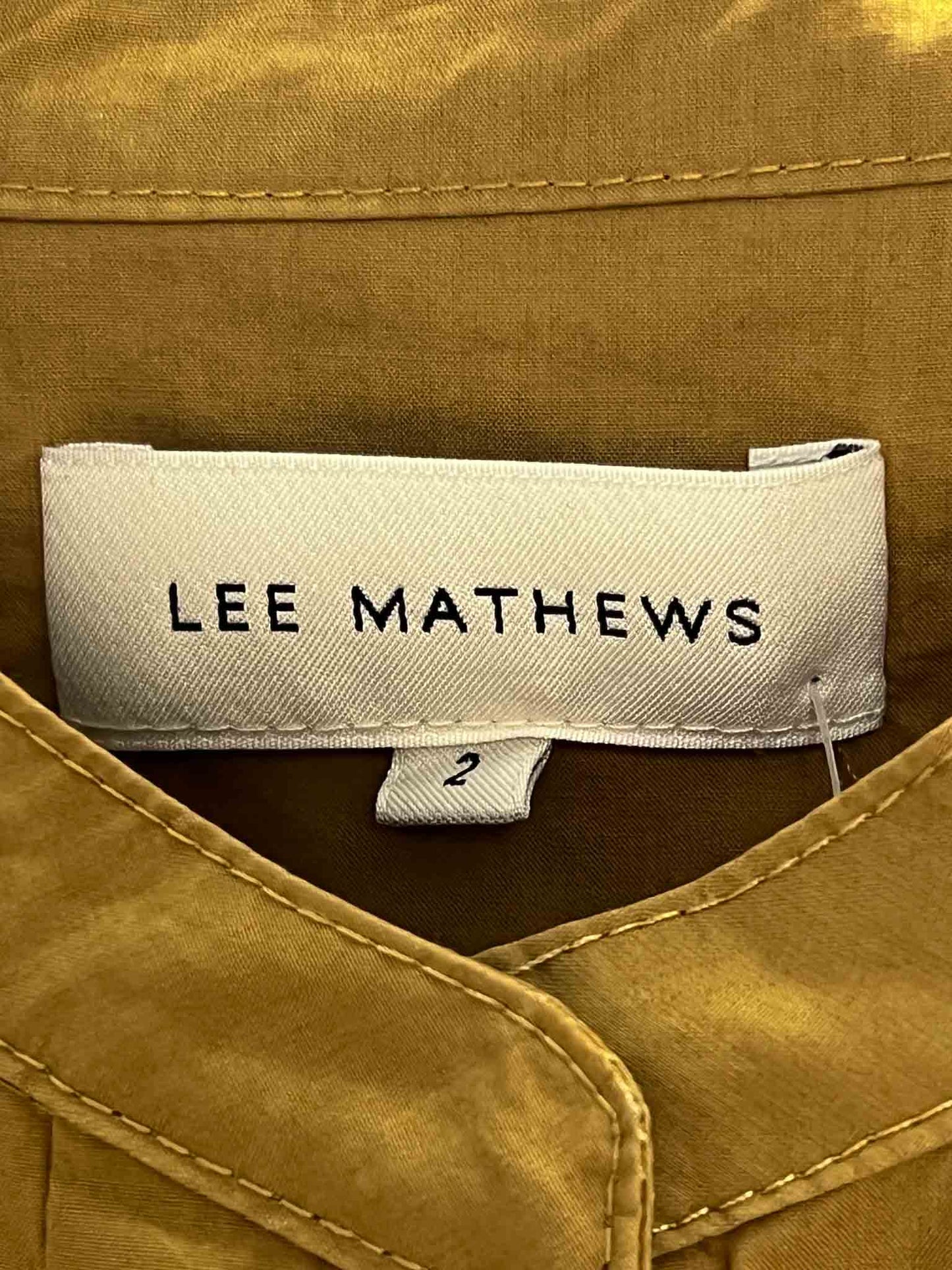 Size 2 (10) | Lee Mathews Cotton Poplin Shirt