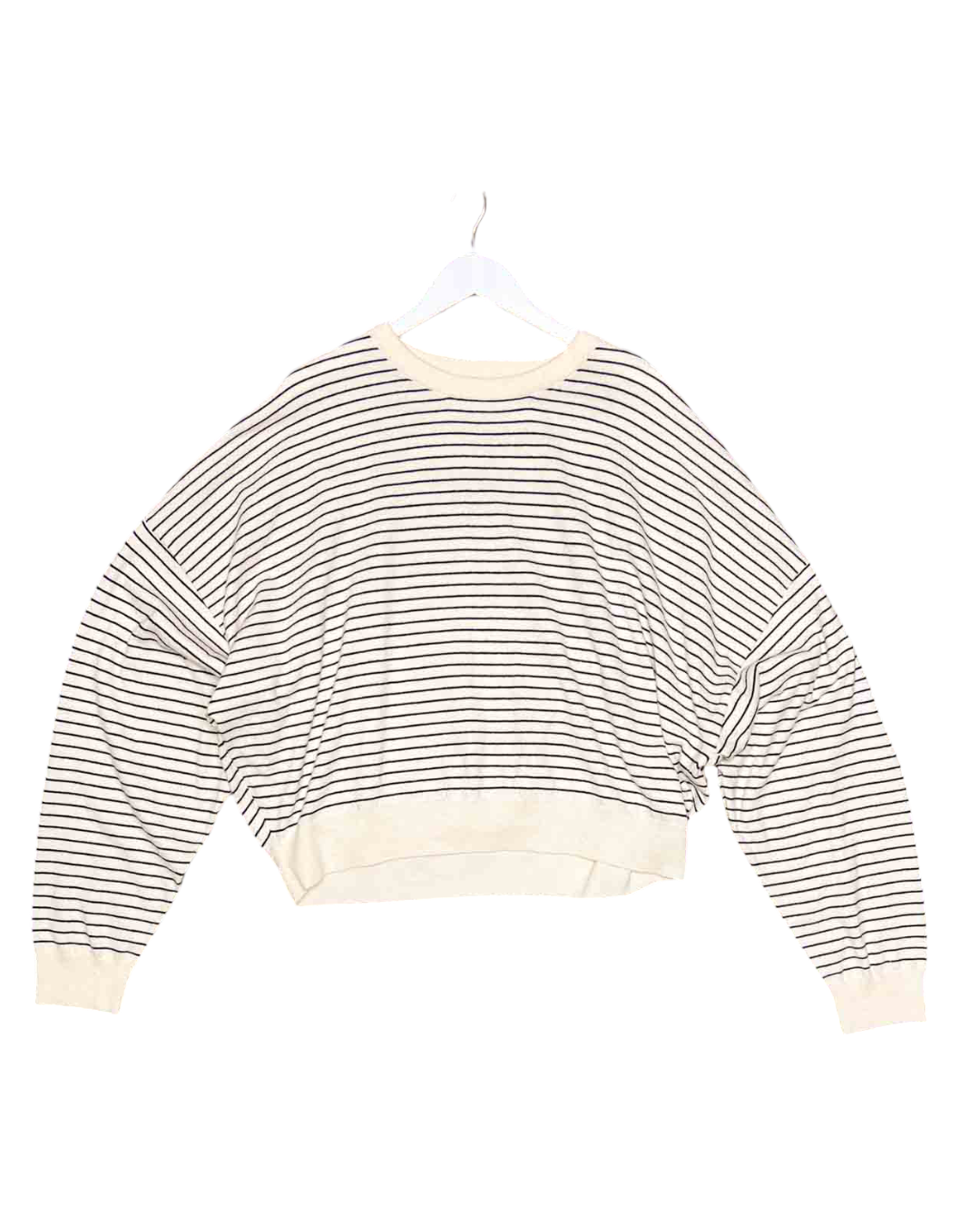 Size 3 (12) | Bassike Cotton & Merino Wool Striped Jumper