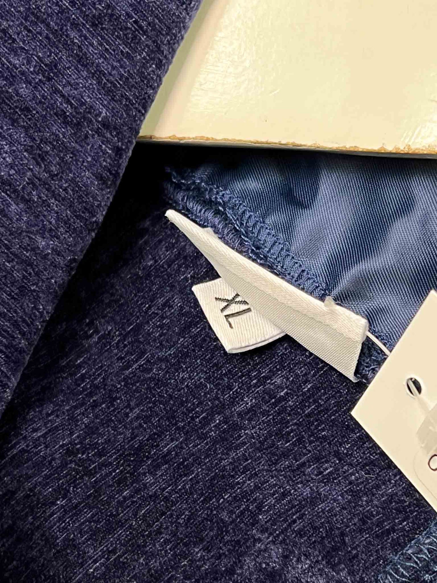 Size XL | Bounce Navy Chenille Hooded Jacket