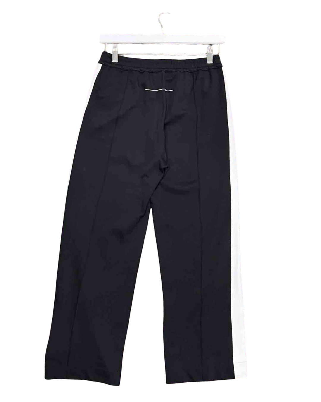 Size 2 (M) | Bassike Black/White Track Pants